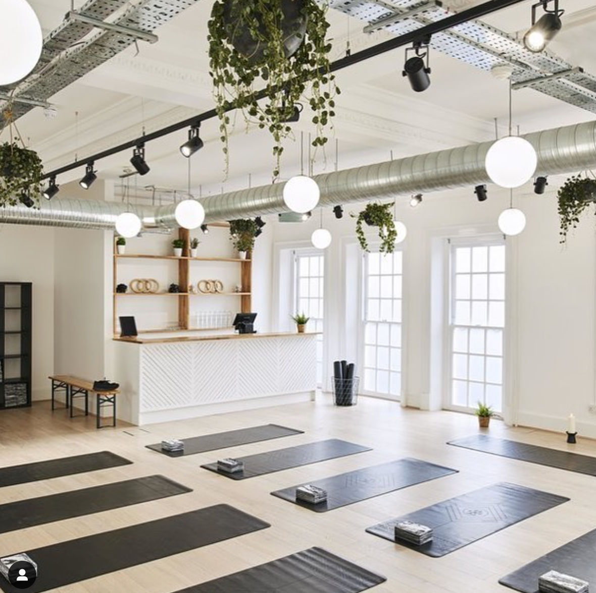 group studio yoga mats