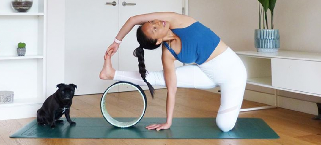 yoga wheel