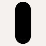 Performance Pilates Arch Mat.  FSC® Certified Natural Rubber - Black