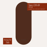 Performance Pilates Arch Mat FSC® Certified Natural Rubber - Chocolate