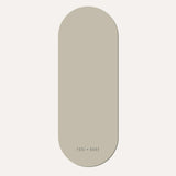 Performance Pilates Arch Mat FSC® Certified Natural Rubber - Milk