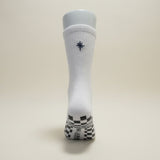 Eco Bamboo Pilates Grip Socks - Navy Star Crew