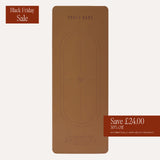 EverGrip Non Slip Matte Yoga Mat. FSC® Certified Natural Rubber - Warm Sand