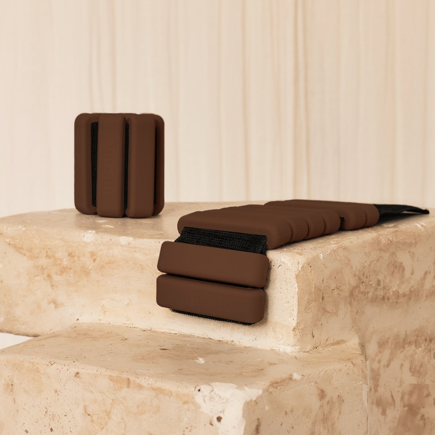 "The Bracelet" Ankle & Wrist Weights - Chocolate