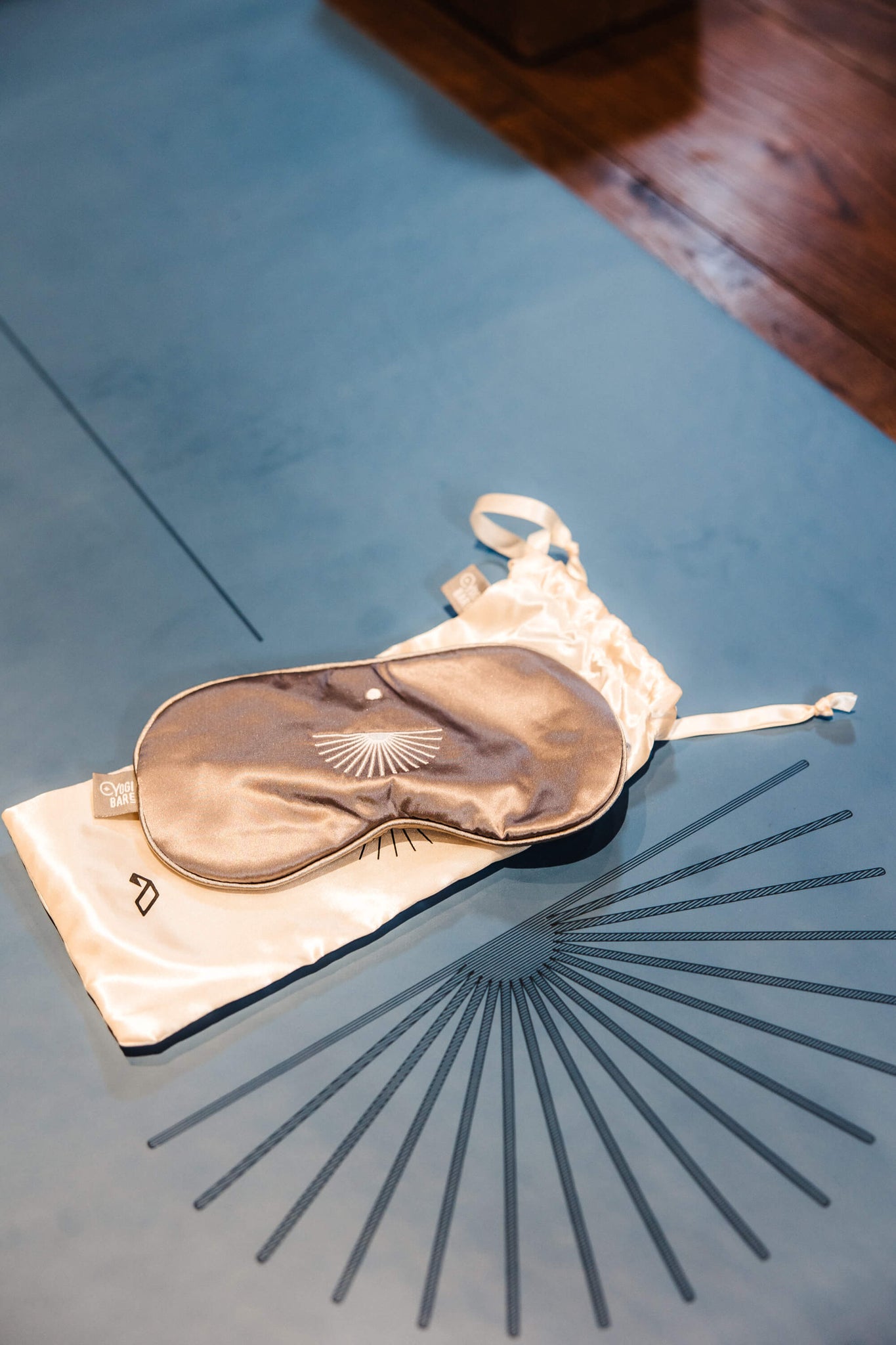 Reflections X Yogi Bare mat and eye mask